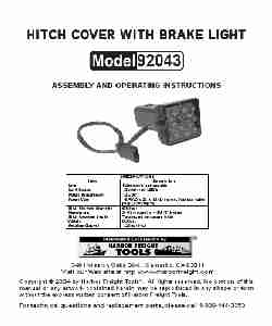 Harbor Freight Tools Work Light 92043-page_pdf